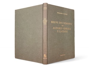 【SL364】Breve diccionario autores griegos Y Latinos (1989)/ Bernhard Kytzler