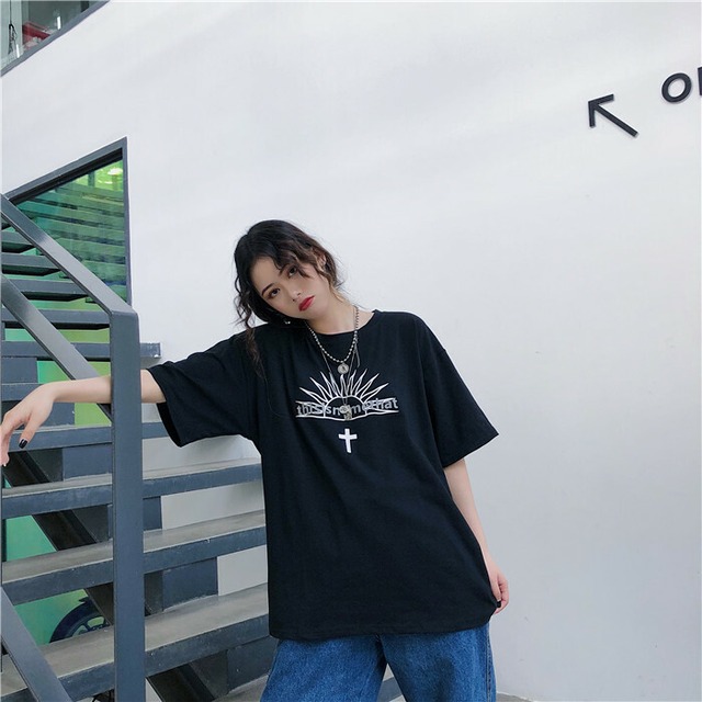 夏 古着 Bf 女子 高校生 の 人気 ファッション Tシャツ トップ 75shops
