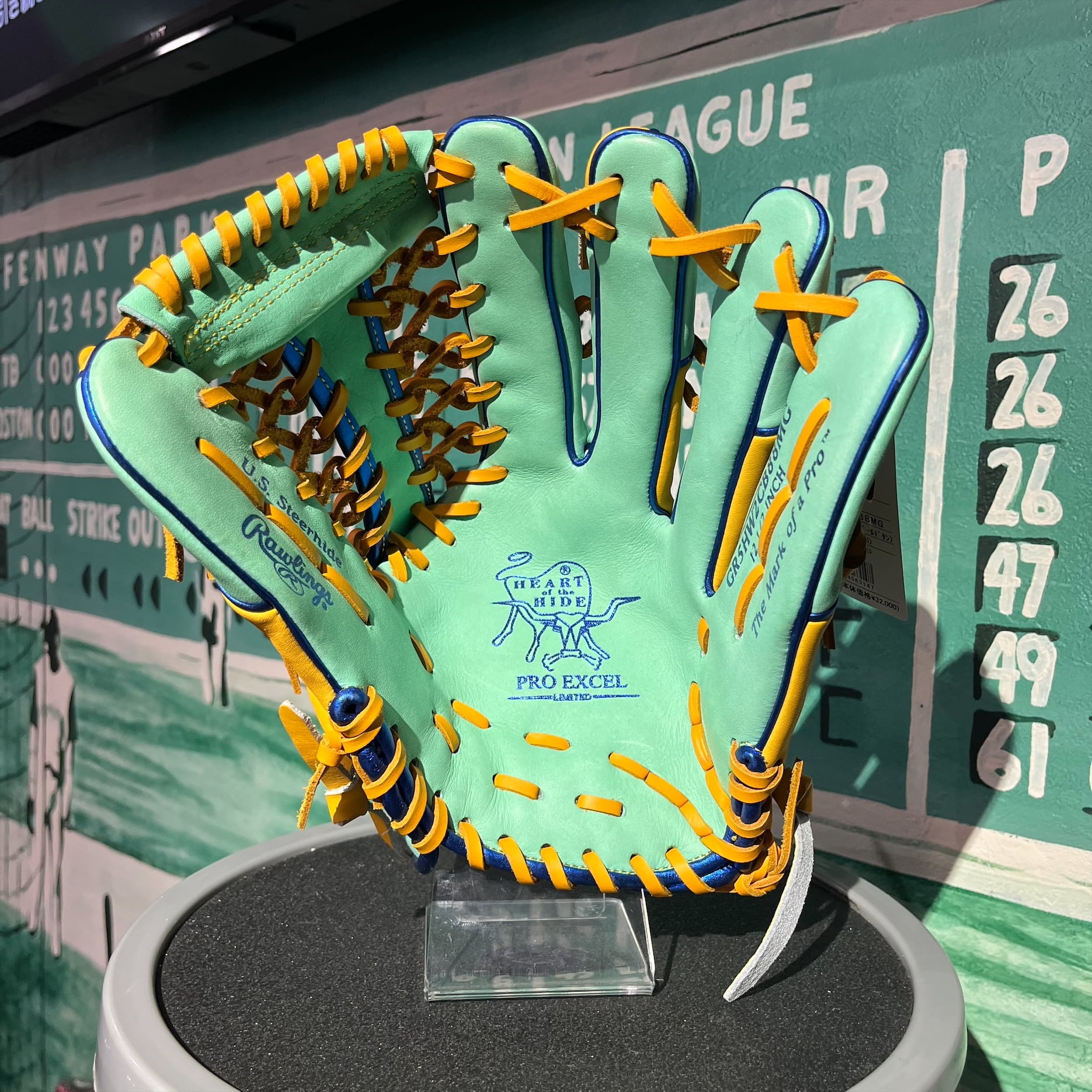 ローリングス 軟式 投手用 ミント ローリングス 軟式用 投手用 一般