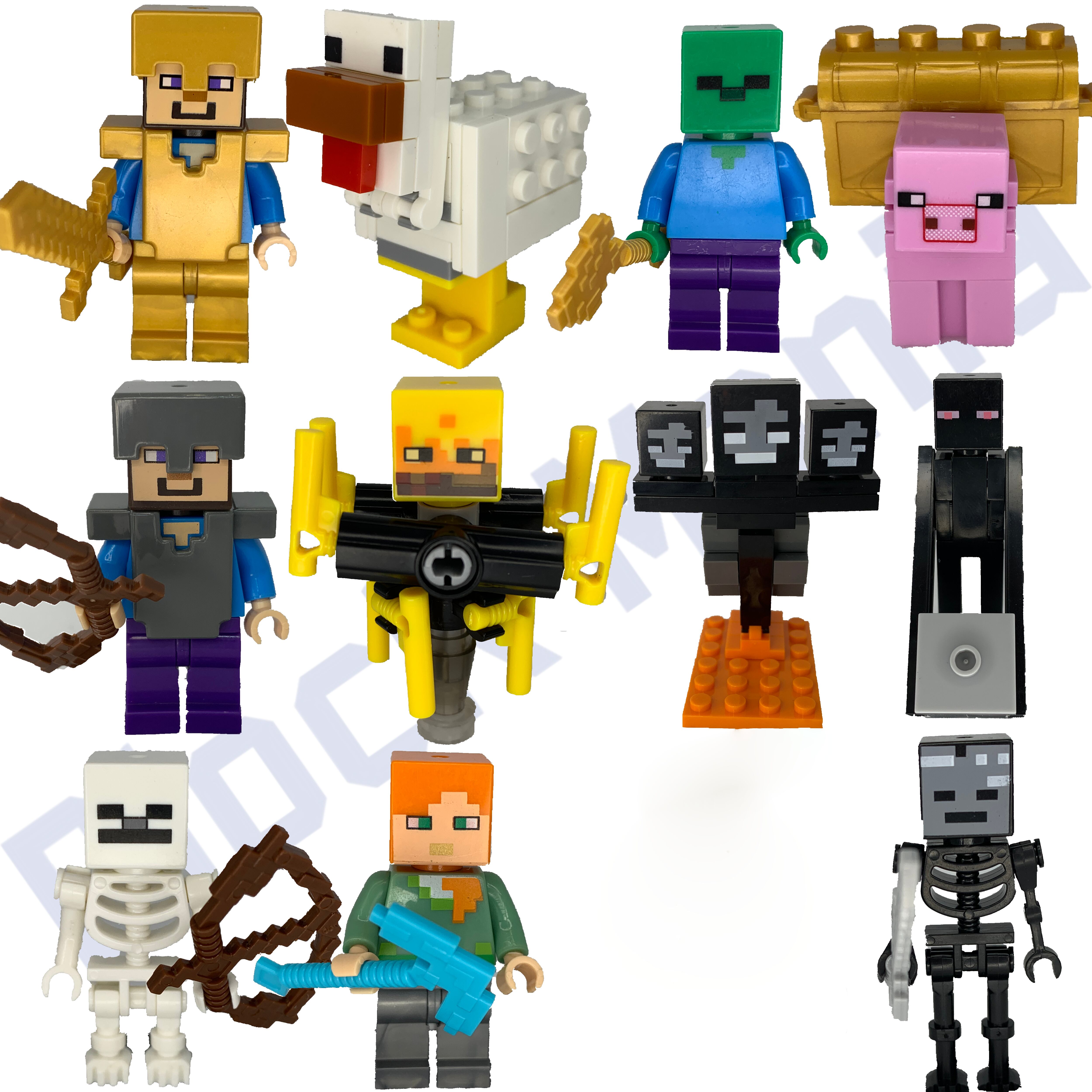 即納 マインクラフト ミニフィグ Blockmaniaオリジナル 11体セット レゴ互換 Block Mania ブロック マニア 即納 マインクラフト ミニフィグ Blockmaniaオリジナル 11体セット レゴ互換 Block Mania ブロック マニア