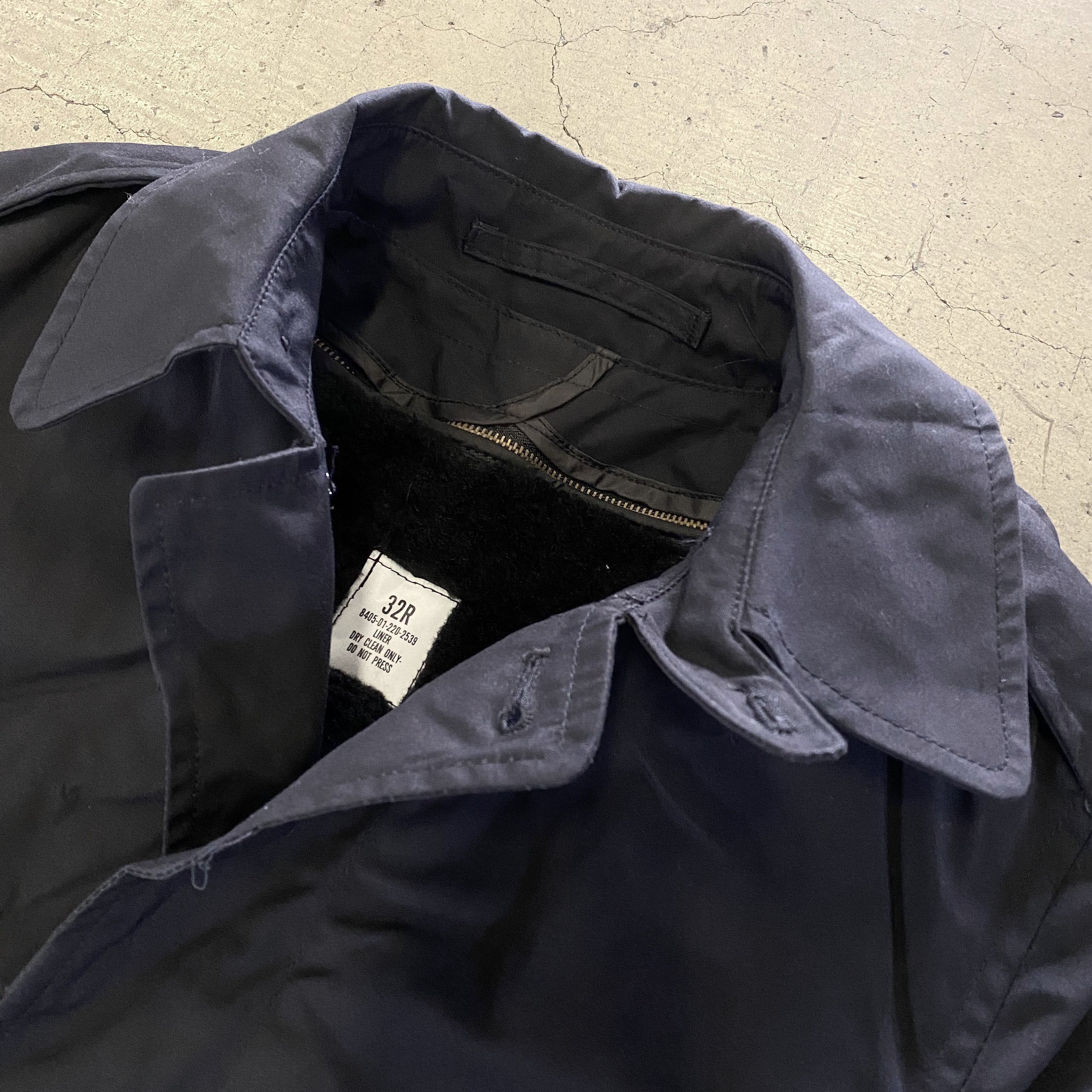 DEADSTOCK" 80's U.S NAVY All Weather Coat Centre mfg. co, inc