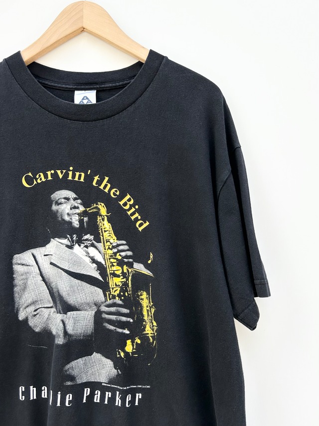 90s Gear.Ink "CHARLIE PARKER" Tee Size L
