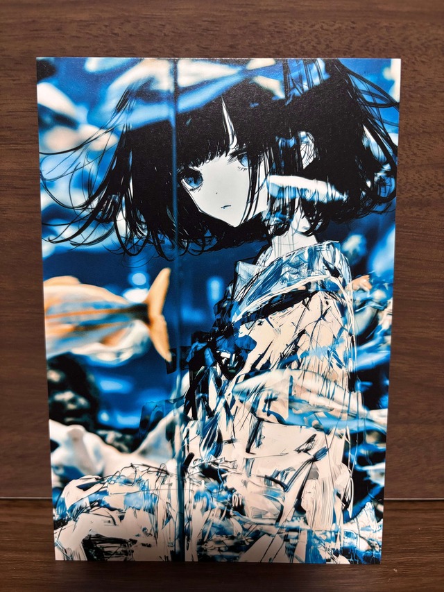 ポストカード 「深く、深く」 | AIイラスト