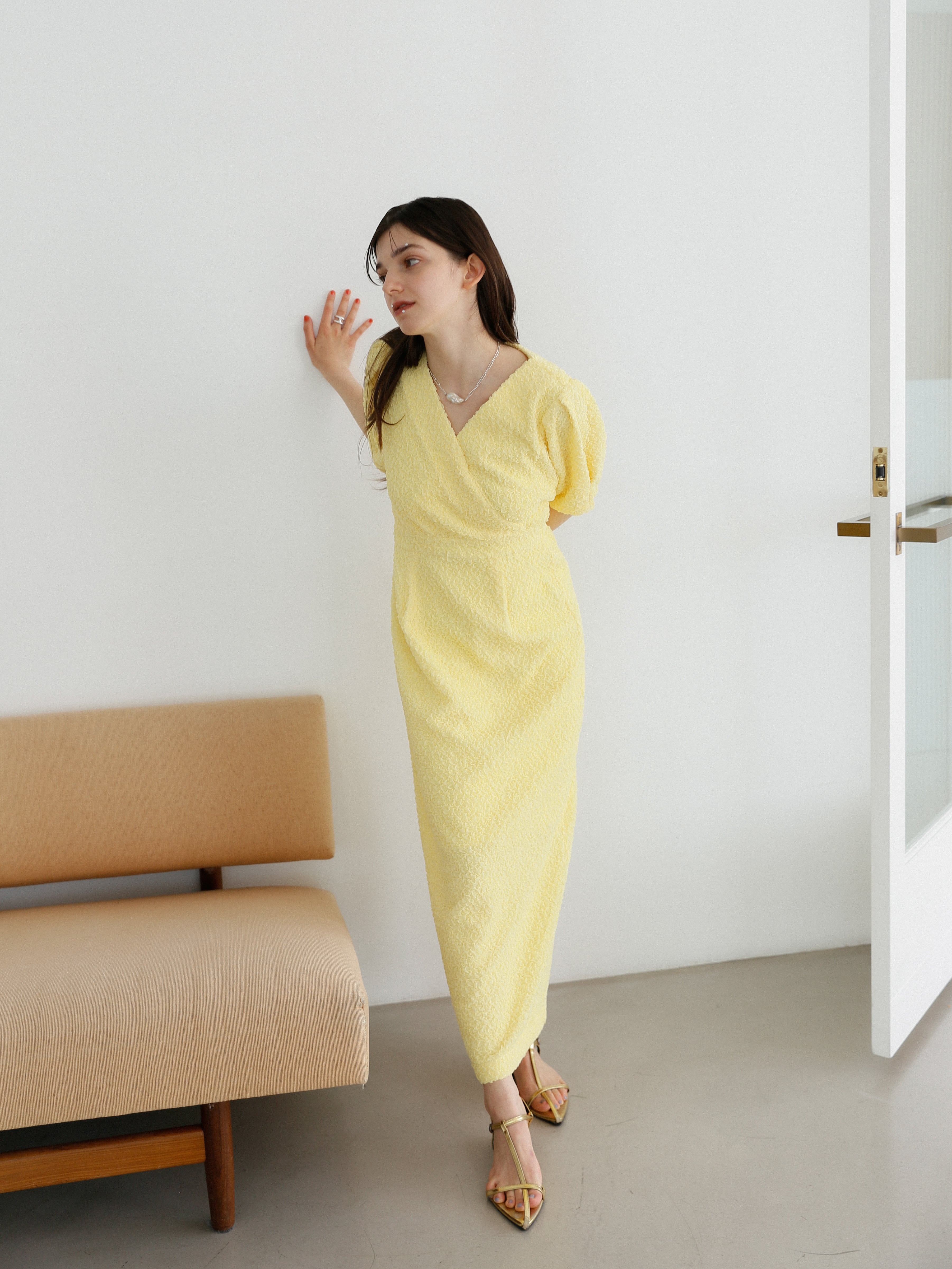 v-neck maxi onepiece | Katrin TOKYO