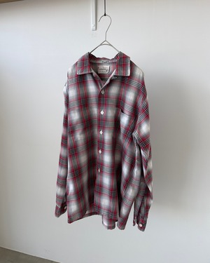-DONEGAL-Vintage 60s Ombre check shirt