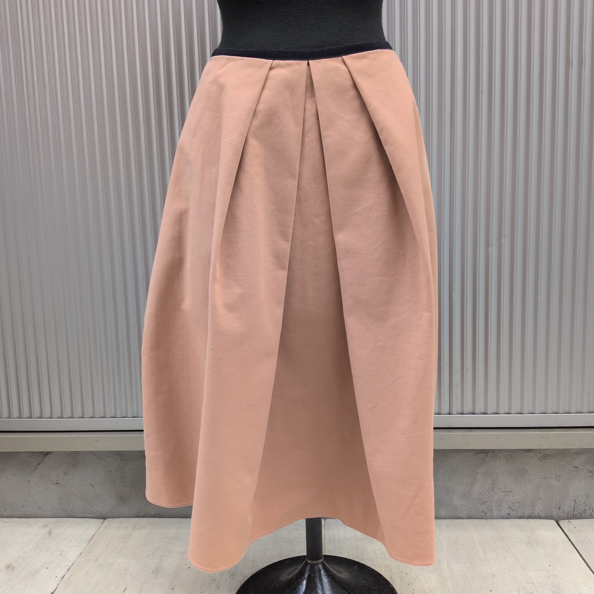 ジルサンダーネイビー スカート ピンク 34 イタリア製美品⁄ジル
