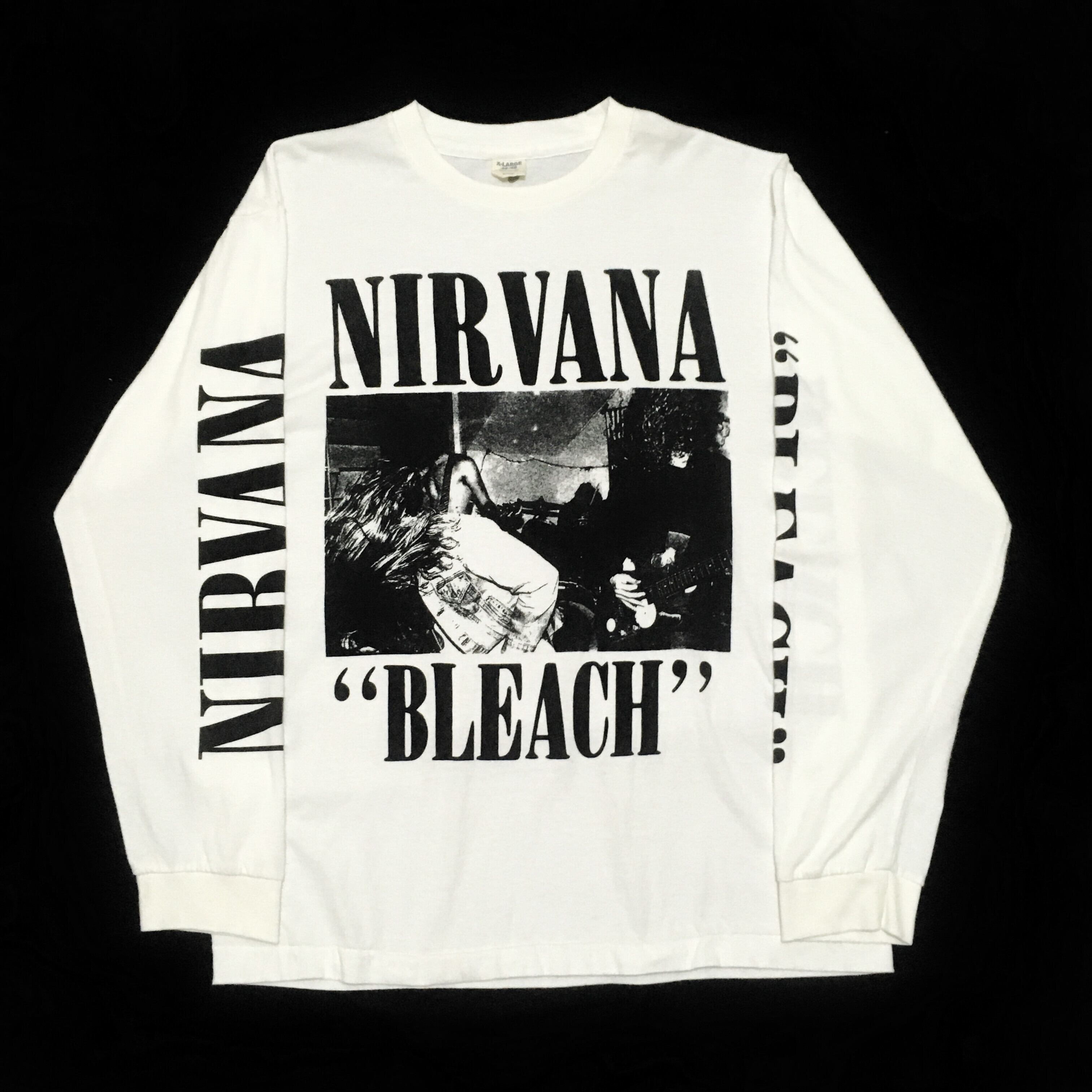 〜90s nirvana bleach ロンT Tシャツ