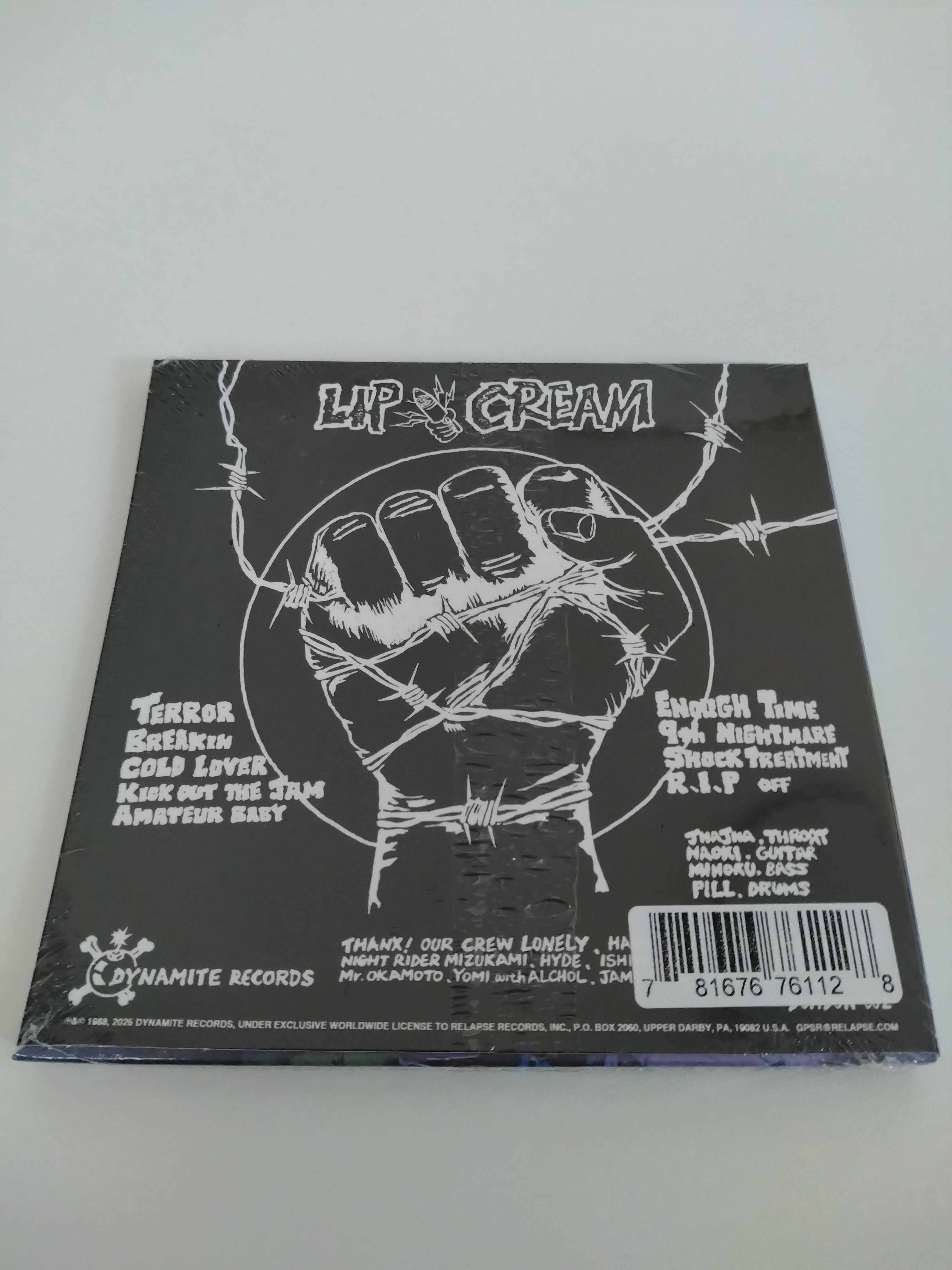 LIP CREAM/9 SHOCKS TERROR(ペーパースリーヴ) | RECORD SHOP CONQUEST