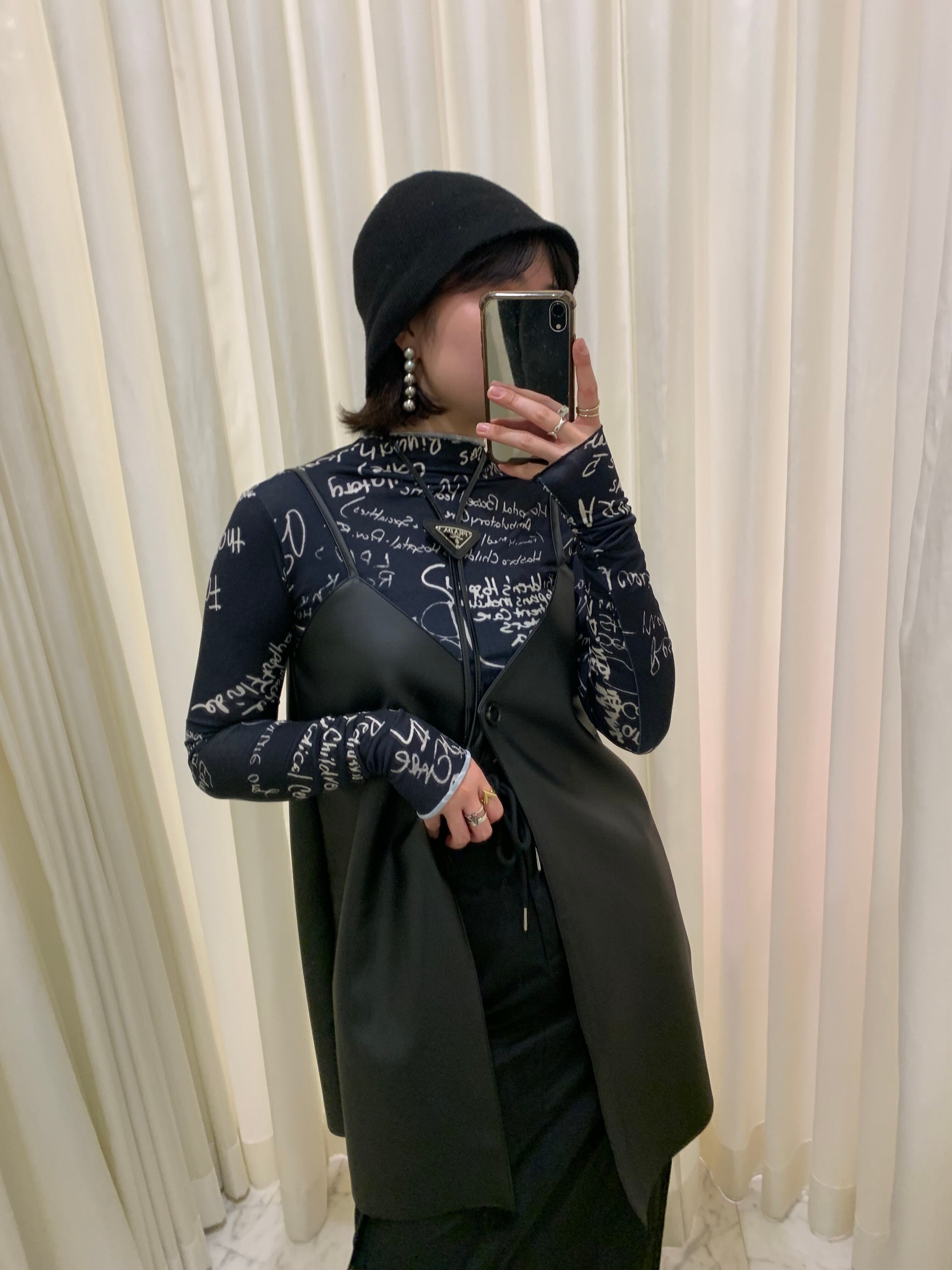 print tight high neck tops