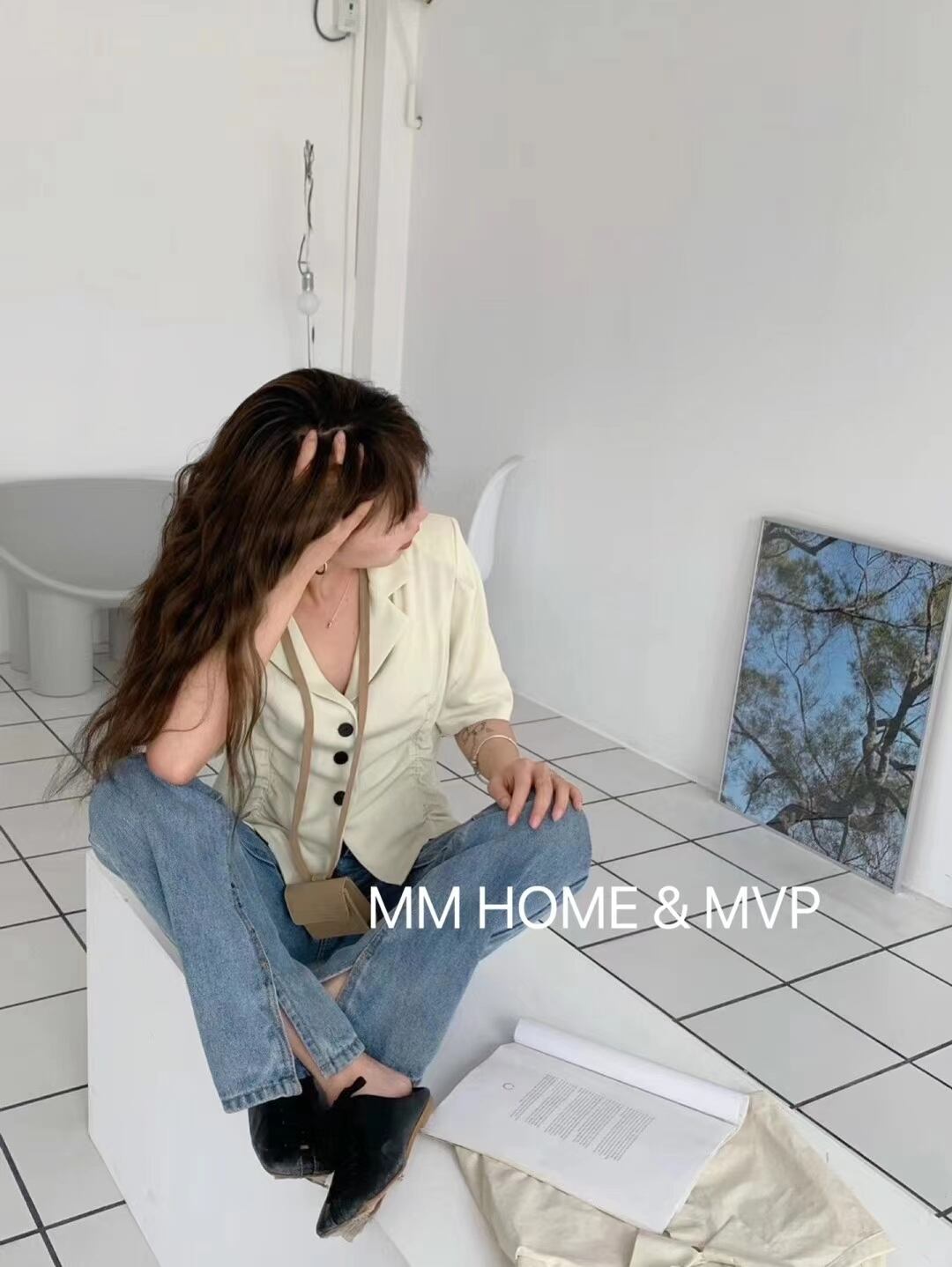 アジャスター　5部袖ジャケット　AJ42441-2032