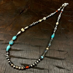 ブライト（Bright）ネックレス（Wave Labradorite）50cm