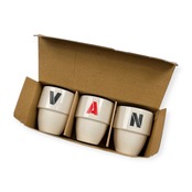 希少 レア VAN JAC ヴァンヂャケット スタッキングカップ 3個セット /箱付き