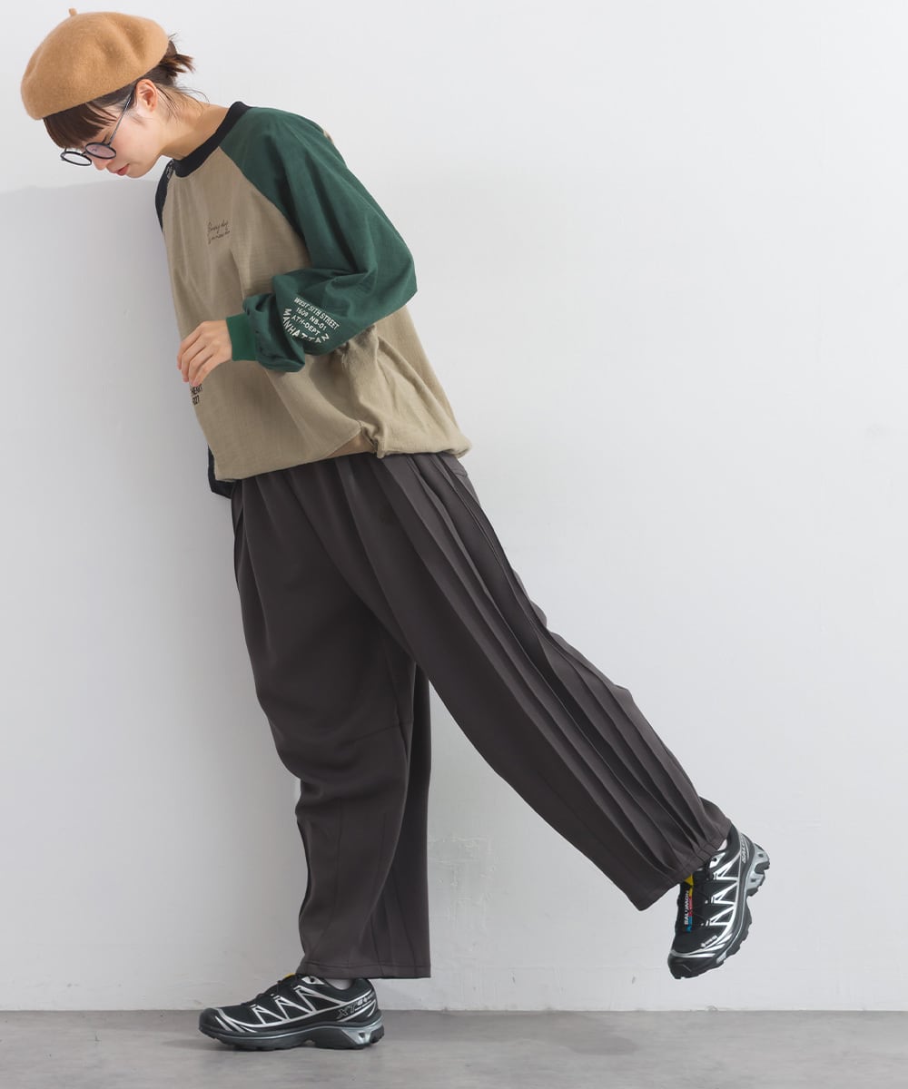 lig. ♡cocoon pants コクーンパンツ グレー Mサイズ lig. ♡cocoon