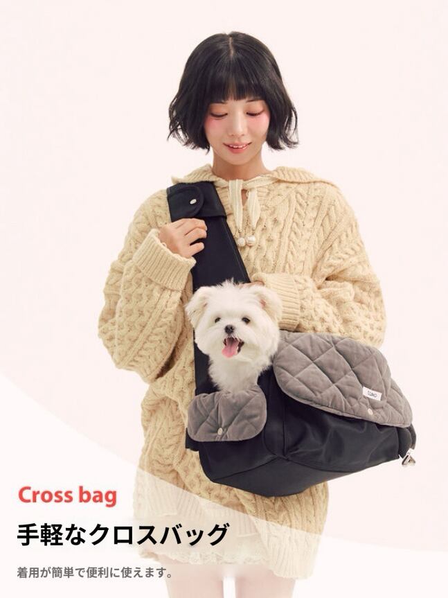 即納＆予約】《TOMO》Cozy Unibag (+Corduroy Cushion) Black L size