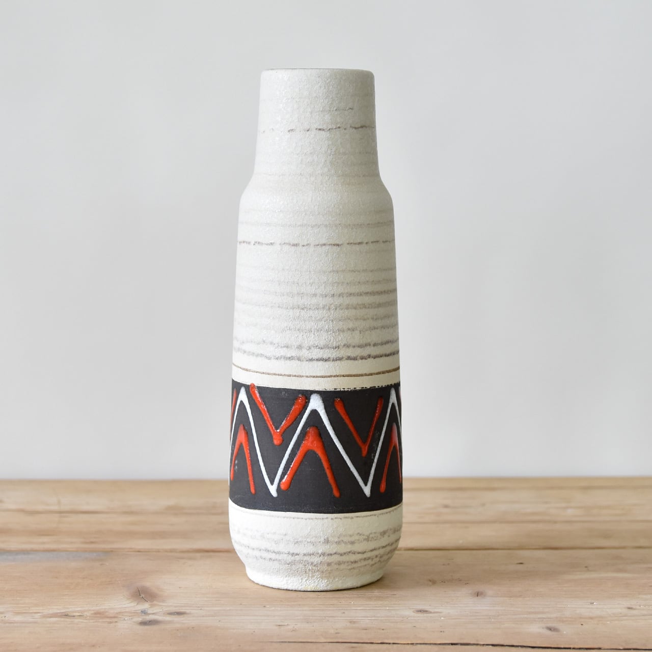 Fat Lava Pottery Vase / ファット ラヴァ ポタリー ベース / 2208H
