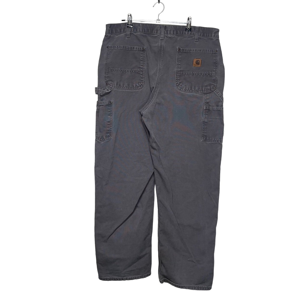 W38×L32】【ダブルニー】Carhartt ペインターパンツ コットン100% 革 