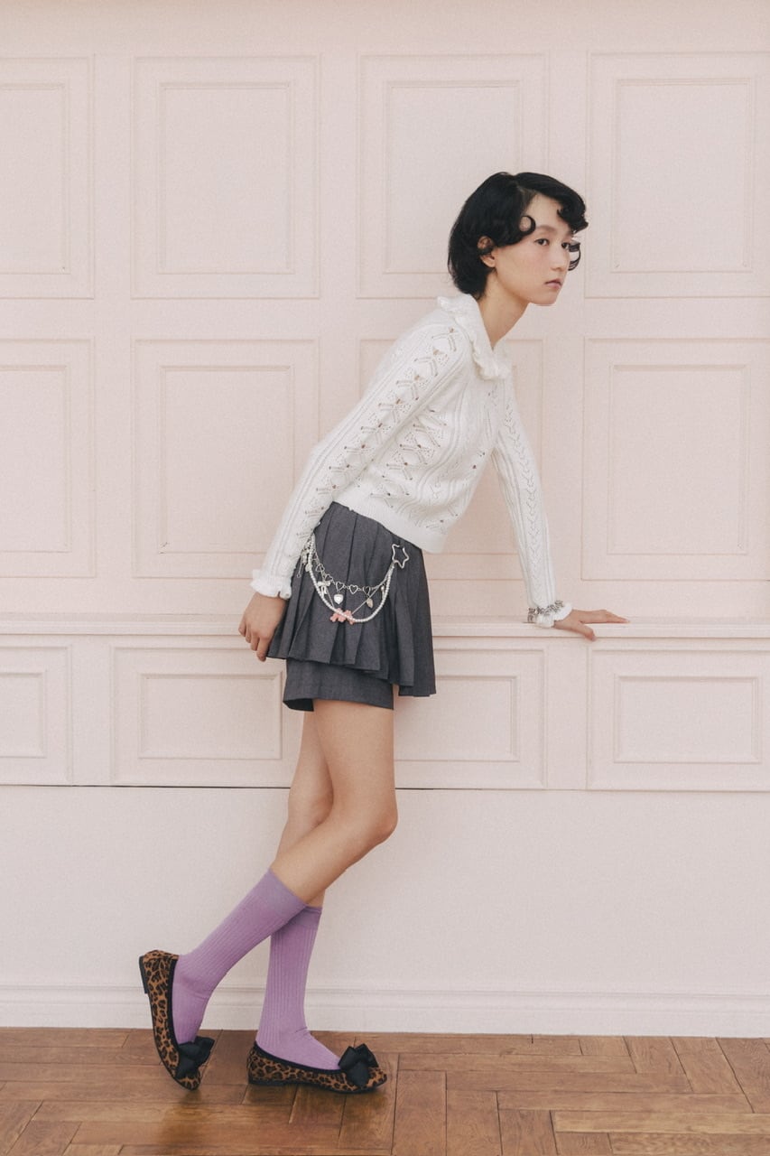 プリーツミニショートパンツ BLACK | HEIHEI