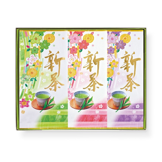 【2024新茶】高級煎茶「芙蓉」「富士香」「富士緑」ソムリエブレンド100g×3袋