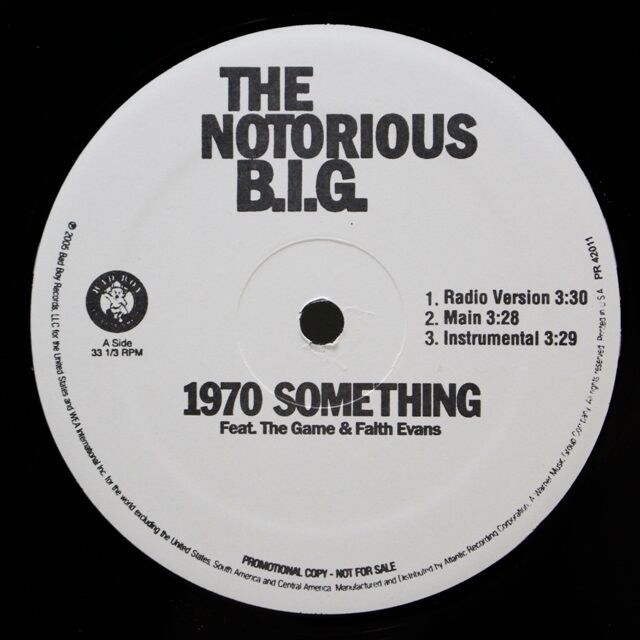 Notorious B.I.G. / 1970 Something / Living In Pain [PR 42011] - 画像1