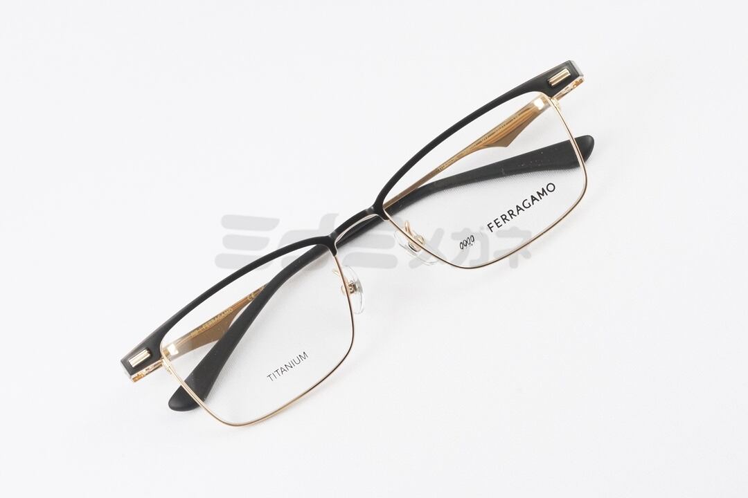 999.9×Ferragamo メガネ SF9010 017 コラボモデル アジアン