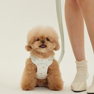 【予約】[ thesallyslaw ] Bailey cushioning harness｜Milk Pistachio
