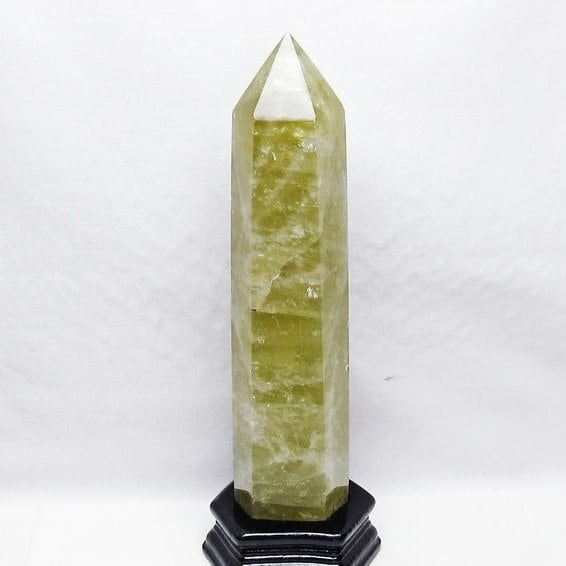 1.5Kg シトリン 六角柱 シトリンクォーツ ポイント 台座付属 一点物 152-4133