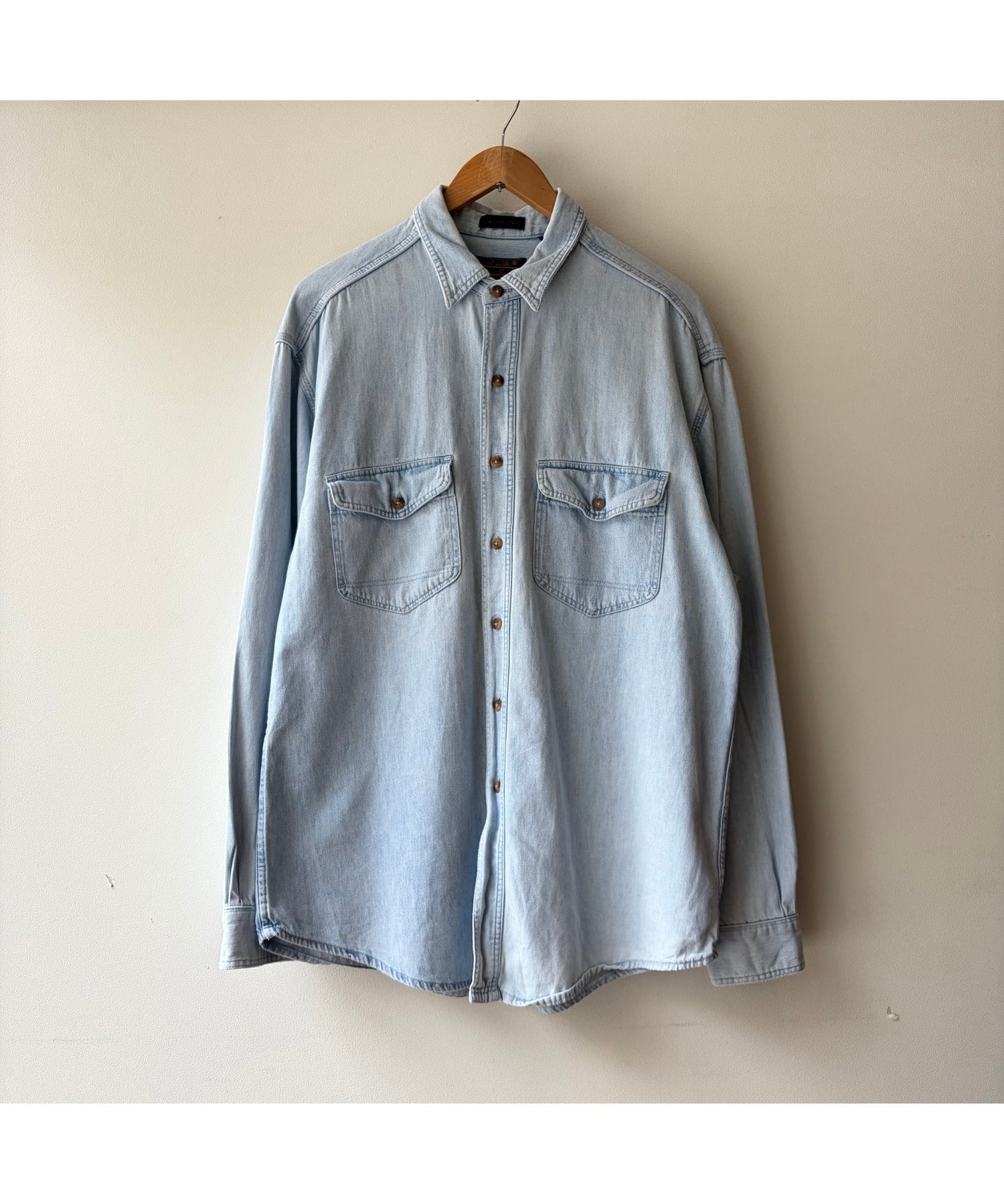 60's USA製 King Louie ボーリングシャツ メンズサイズM ブルー