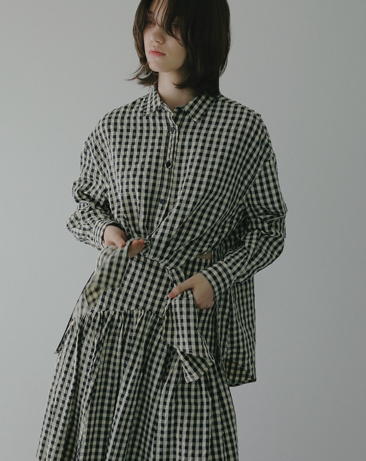 MANOF OVER SIZED 2WAY SHIRTS