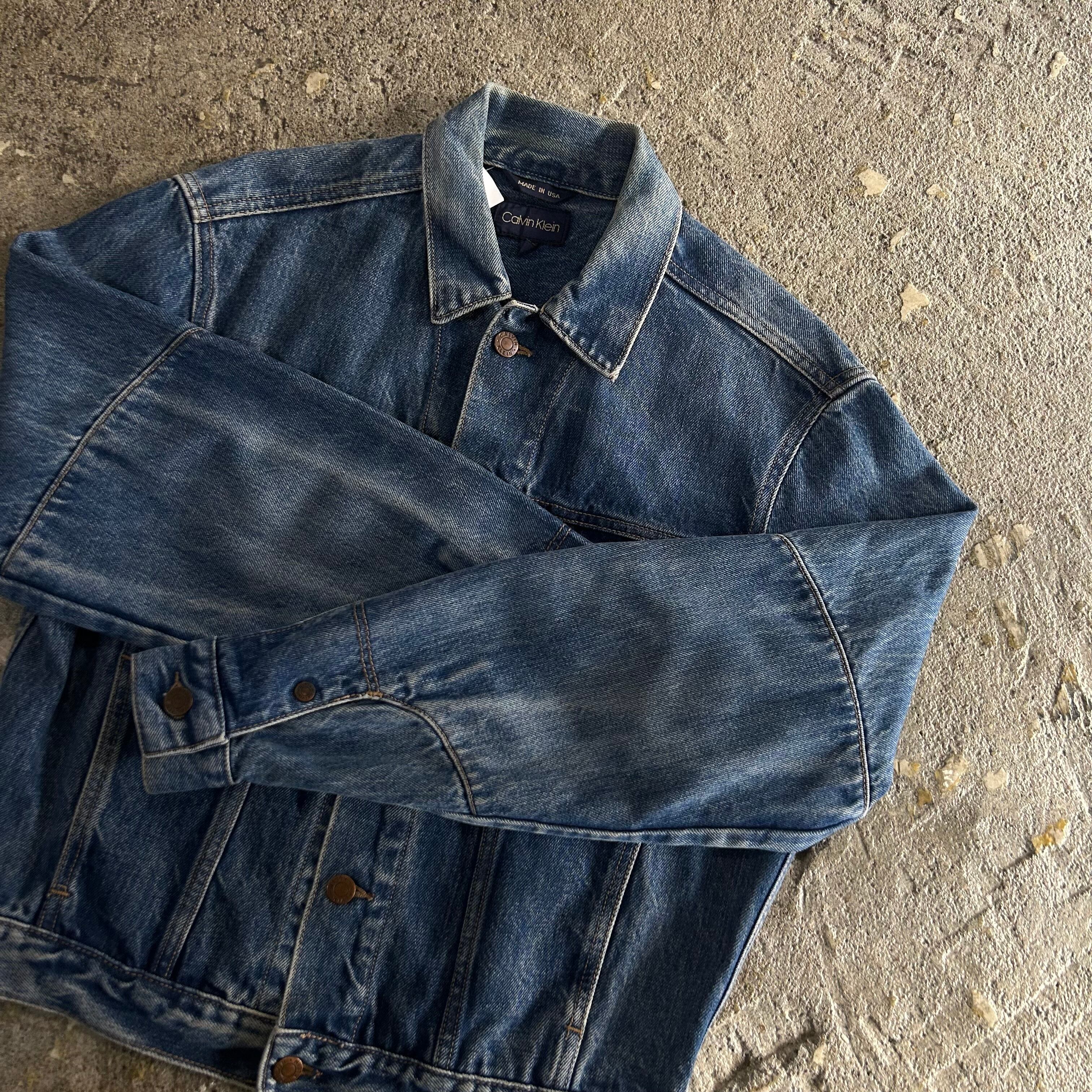 90s Calvin Klein denim jacket【仙台店】 | What