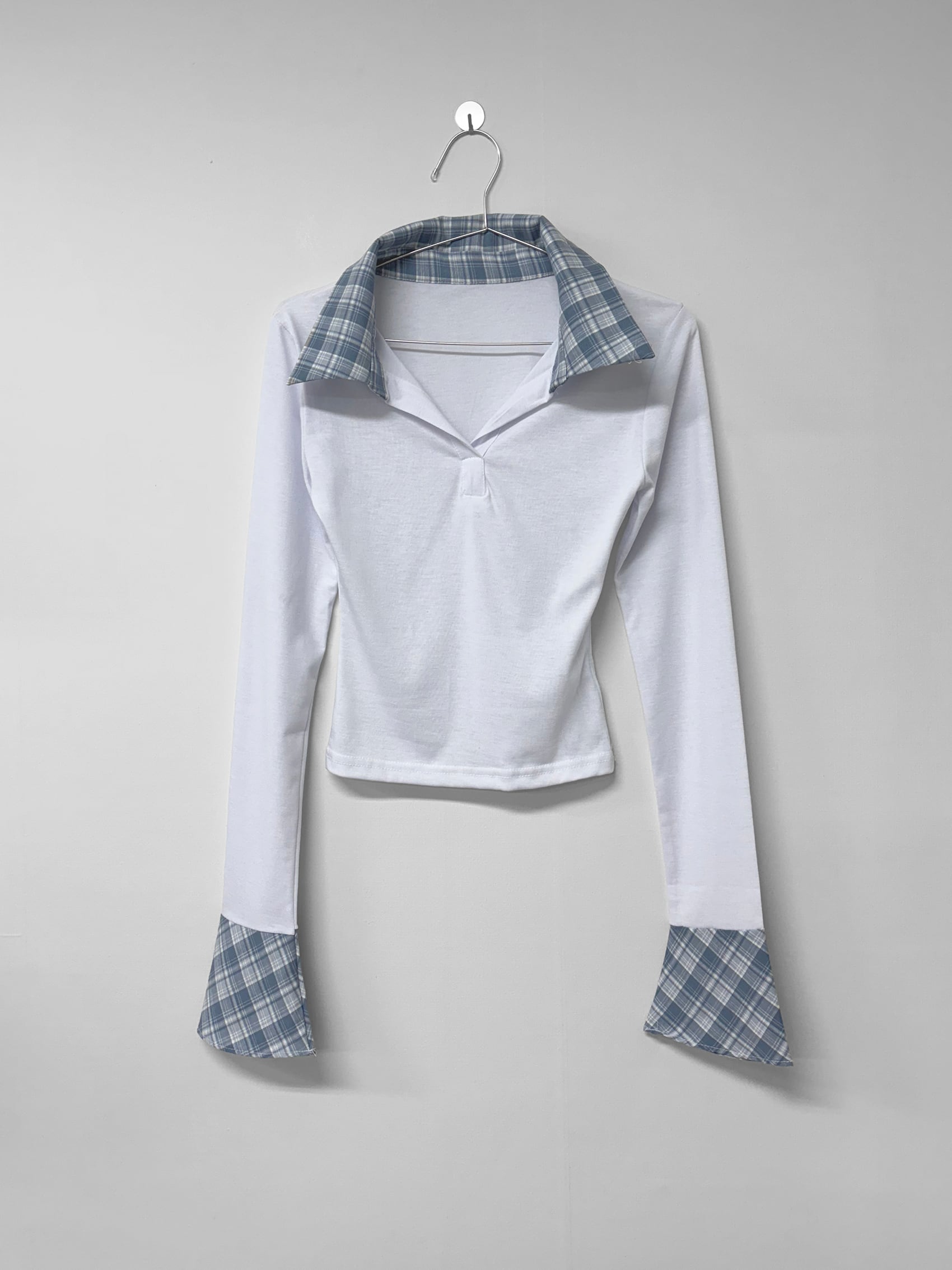 ☆BABYMONSTER アヒョン 着用！！【THEAIRTOWN】denied marine shirts