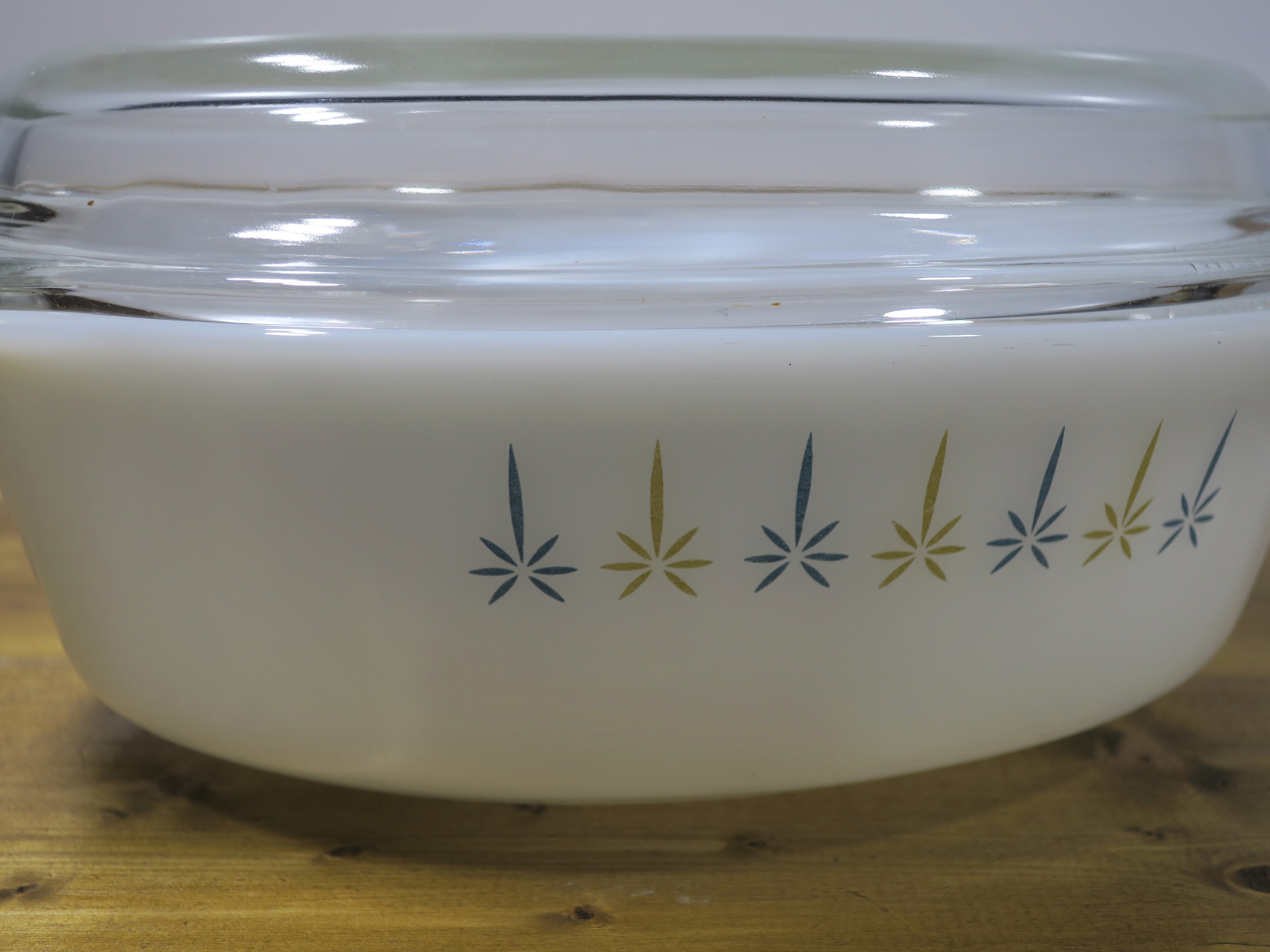 ファイヤーキング　ミキシングボウル　セット　キャンドルグロウ スワールミキシングボウル6インチ ジェダイ 1956年～1960年頃製造 Fire