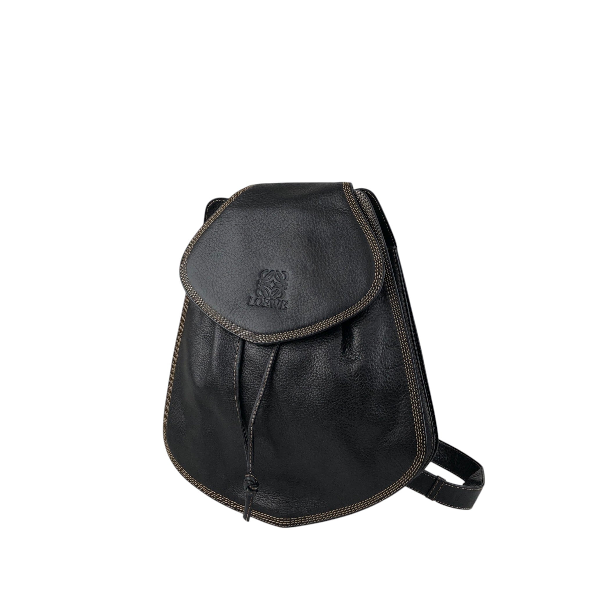 LOEWE ロエベ バックパック ブラック アナグラム レザー リュック