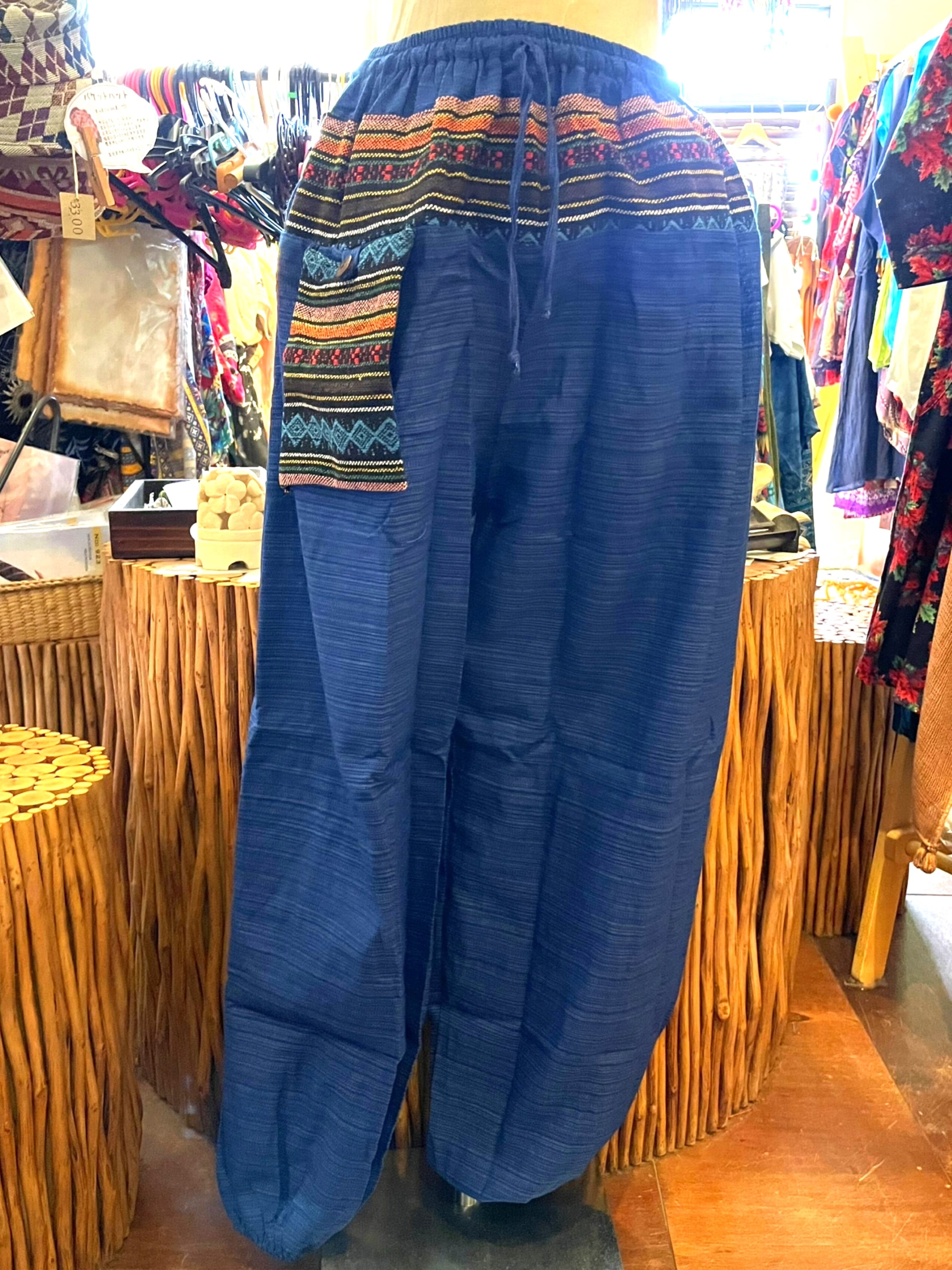 アラジンパンツ メンズアラジンパンツ サルエルパンツ ゲリ柄アラジン