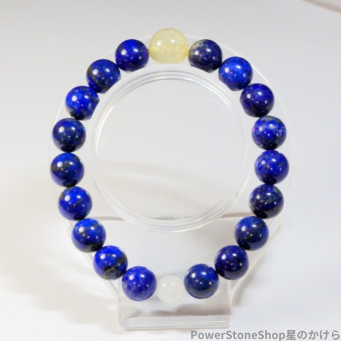 28000円の品 最強パワーストーン ルチルクォーツとラピスラズリのブレスレット 28000円の品 最強パワーストーン ルチルクォーツとラピスラズリの