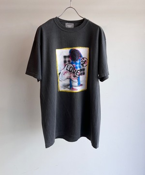 Rafu/Rafu034  Band T-shirt  （BLACK）