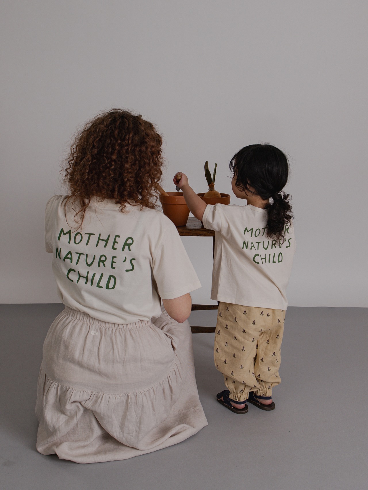 【即納】ORGANIC ZOO / Mother Nature's Child Boxy T-Shirt