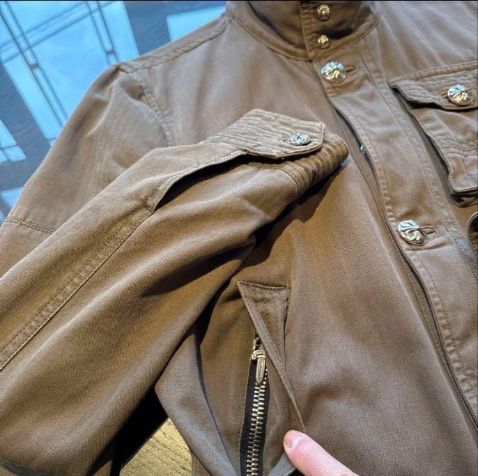 CHROME HEARTS クロムハーツ チェリーボム ミリタリージャケット