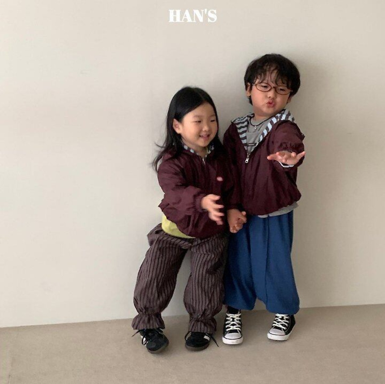 韓国子供服 / 26Autumn / 〖取寄〗Hans / タミーピンタックパンツ / キッズ服 / ジュニア服 *XS~JM*