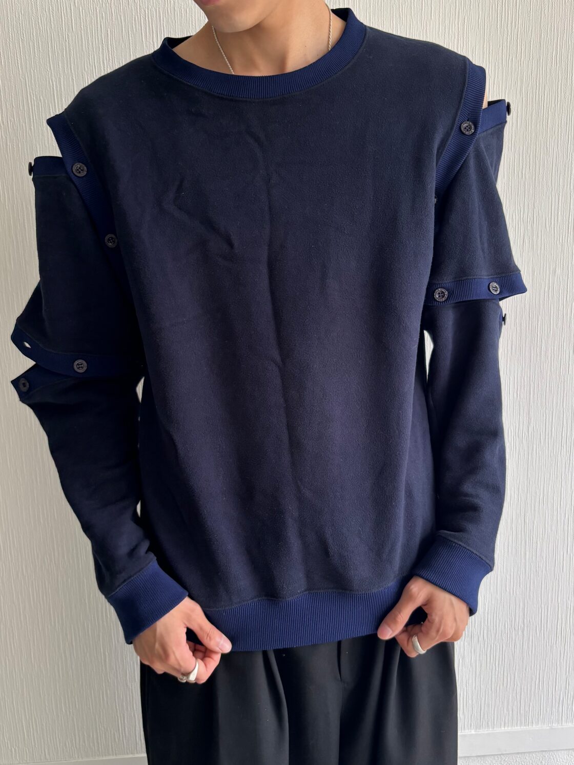 KIM JONES detachable pullover | Pay ID