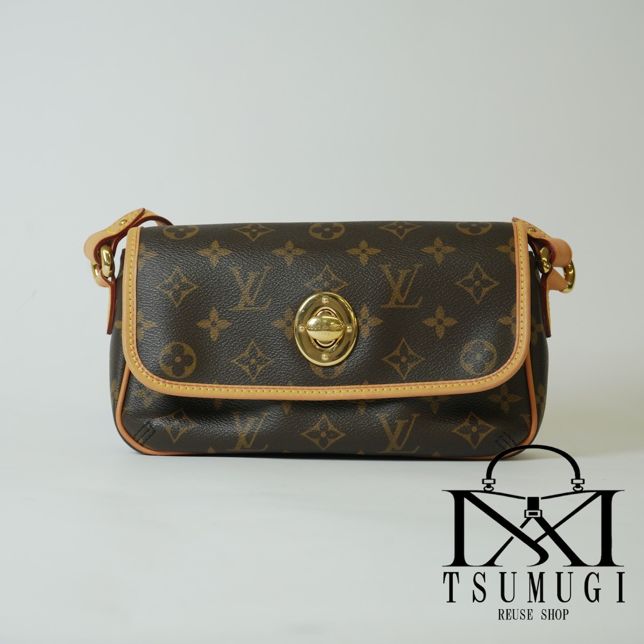 LOUIS VUITTON ルイヴィトン モノグラム ティカル PM ハンドバッグ ショルダーバッグ M40078 ブラウン