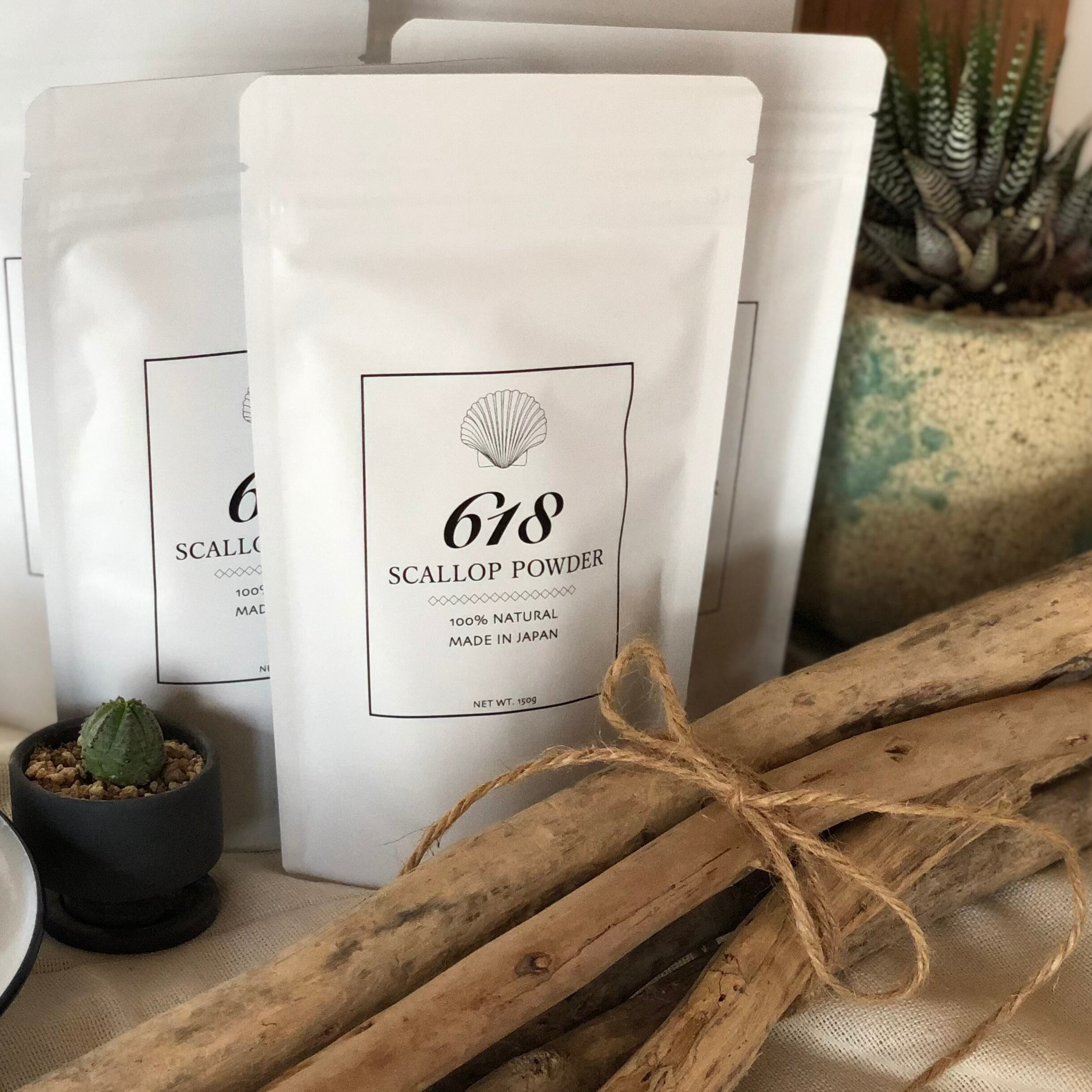 618 ホタテパウダー SCALLOP POWDER 〔天然100%の万能洗剤