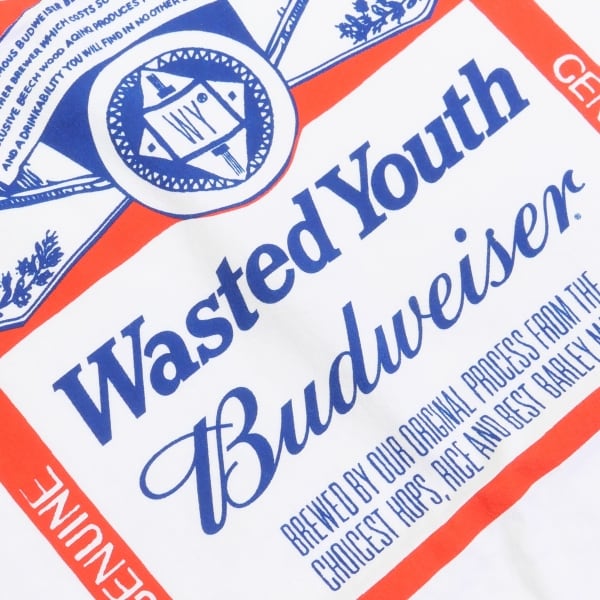 新品 Wasted Youth Budweiser Tee L BOX 伊勢丹