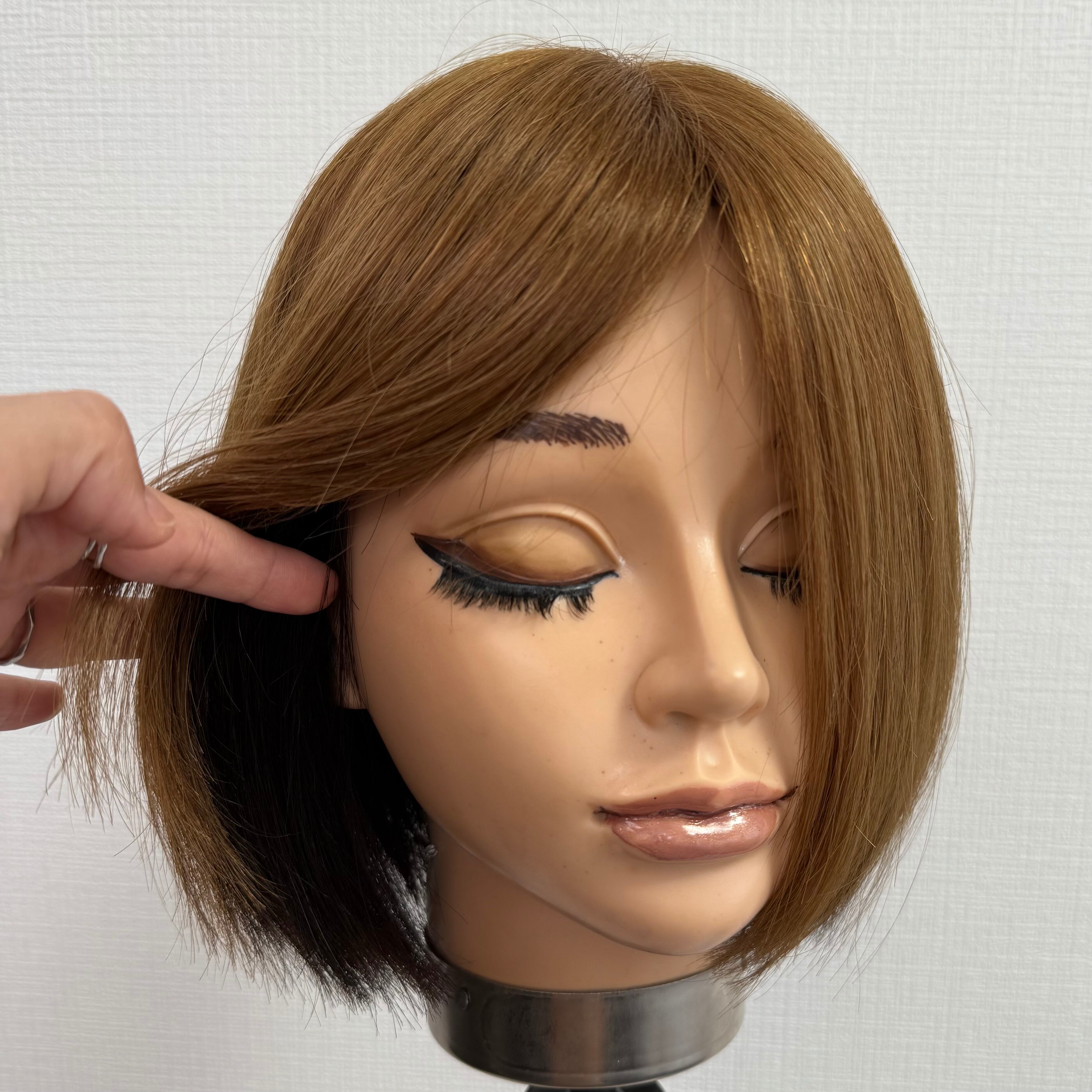 百合子ウィッグ 人工肌 ブラウン Mサイズ ☆百合子ウィッグ ブラウン 人工肌タイプ Mサイズ - メルカリ