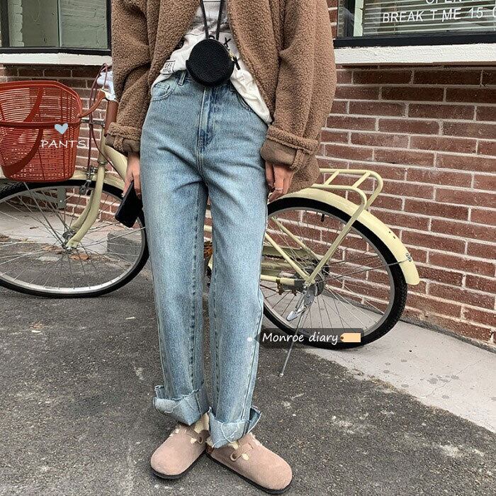 ジーンズ ウェスト薄手パンツ モンロー50364847996