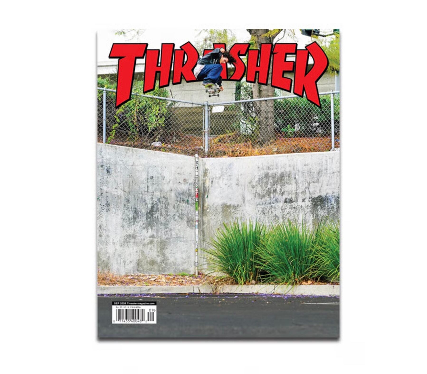 THRASHER MAGAZINE 2026 SEPTEMBER ISSUE #554