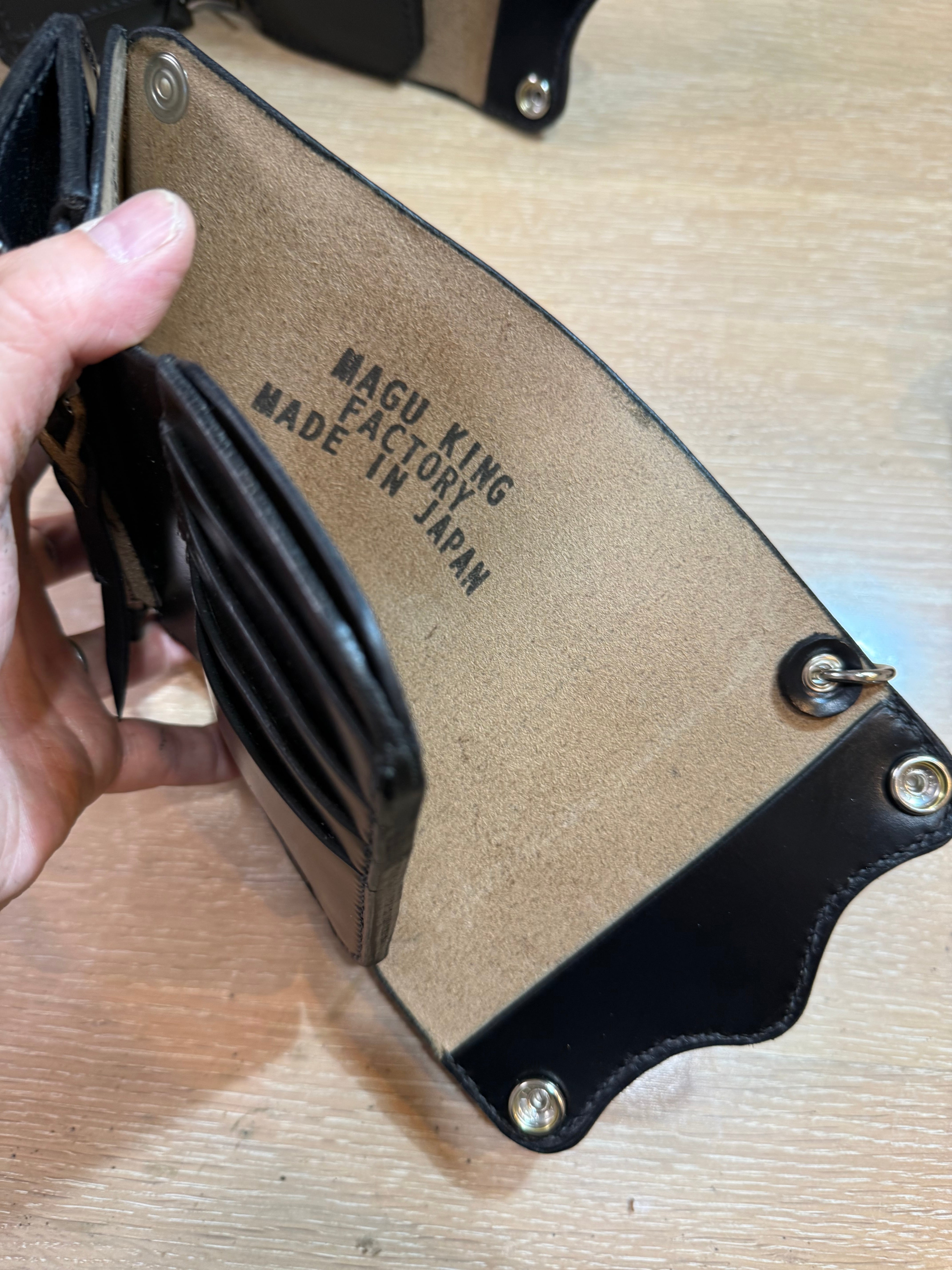 セミオーダー』 WK-16T 三つ折りミドルウォレット ハンドメイド