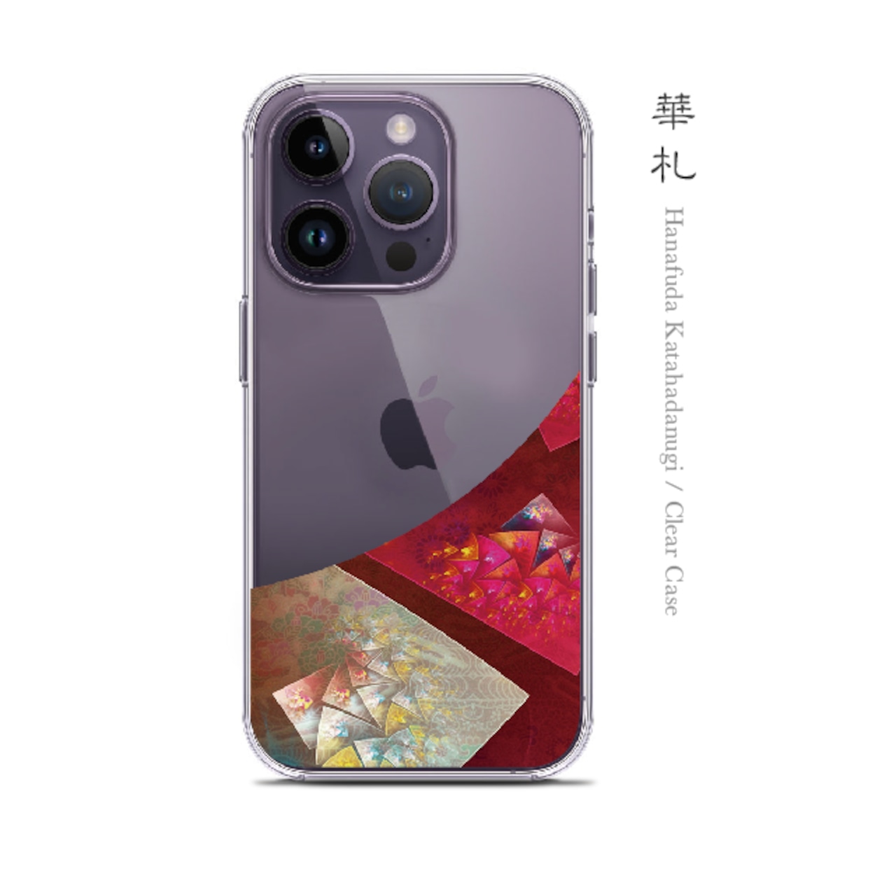 華札 - 和風 iPhone クリアケース（ハード or ソフト）