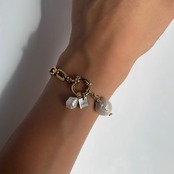 バロックパール　チェーンブレスレット［SSB012］