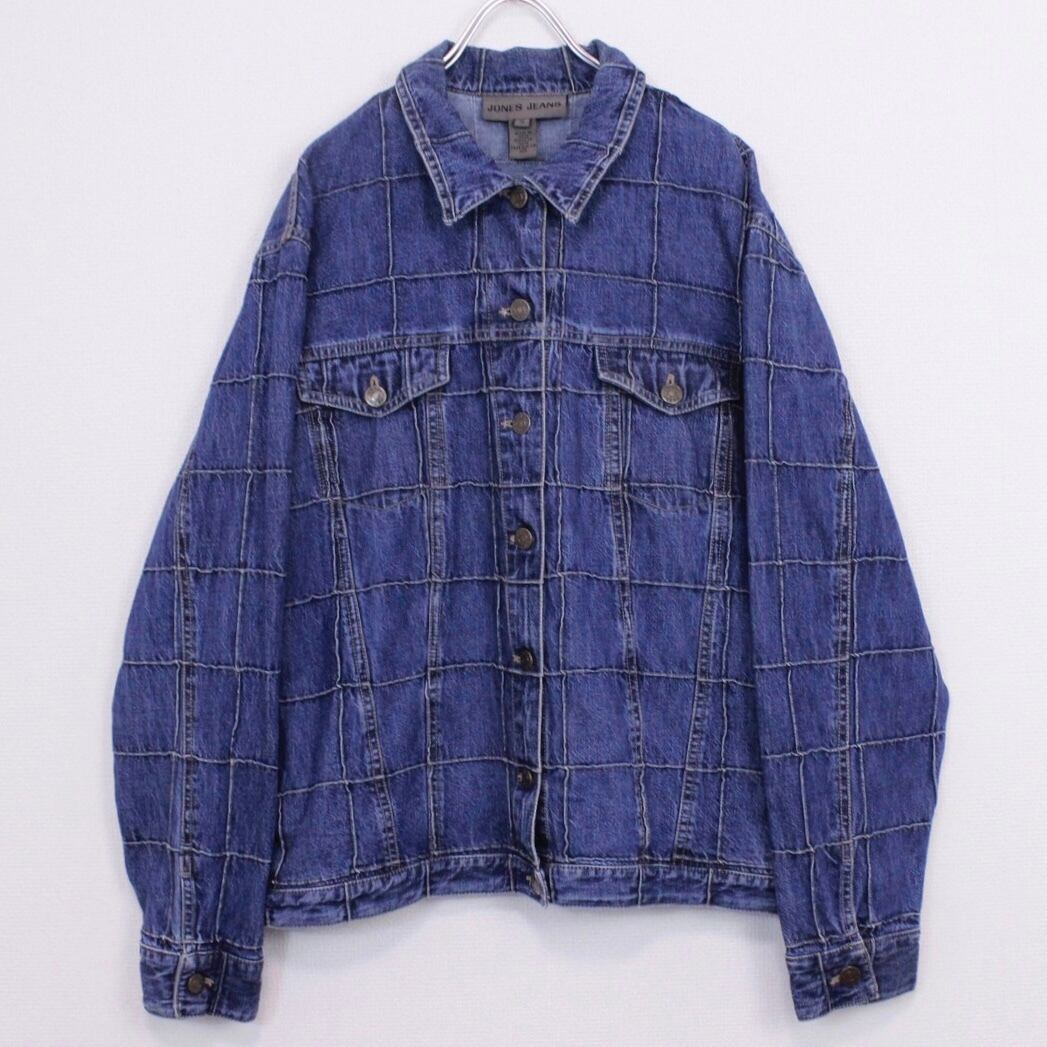 Caka act2】Patchwork Design Vintage Loose Denim Jacket | Caka(カカ 