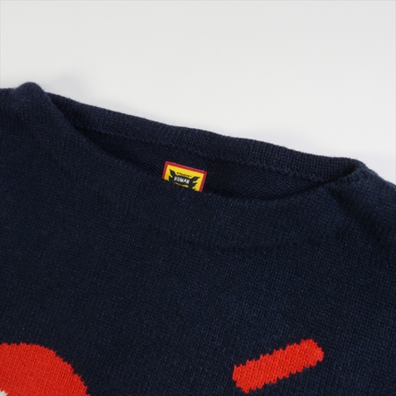 Size【M】 HUMAN MADE ヒューマンメイド 23AW HEART KNIT SWEATER NAVY 